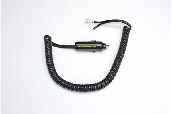 Coiled Cable Cigarette Plug Fitting