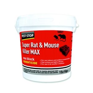 Super Rat and Mouse killer Max Wax Blocks