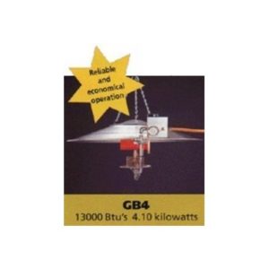 Sierra GB4T 13650 btu Gas Brooder in Hose & Regulator
