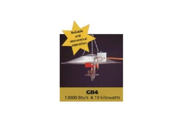 Sierra GB4T 13650 btu Gas Brooder in Hose & Regulator