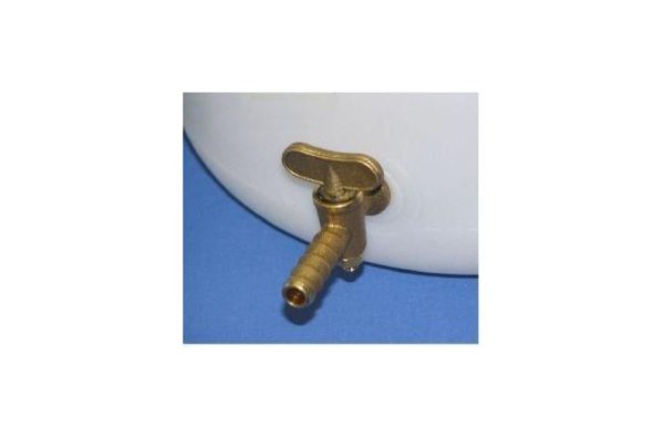10mm Brass Outlet with Tap