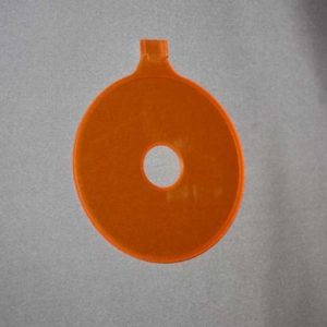 Cluson Amber Filter - for Lazerlite and Clubman lamps