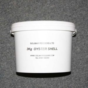 Oyster Shell Grit for Poultry (3kg Tub)