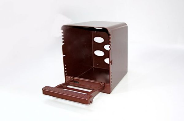 Brown Chickbox Modular Single Nestbox inc Foldaway Perch